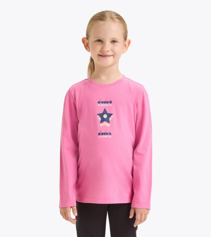Jg. T-Shirt Ls Logo Maglia a maniche lunghe – Ragazza