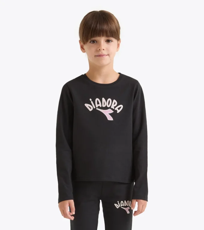Jg. T-Shirt Ls Logo Maglia a maniche lunghe – Ragazza