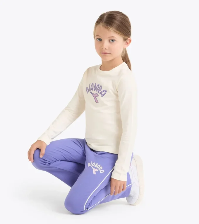 Jg. T-Shirt Ls Logo Maglia a maniche lunghe – Ragazza