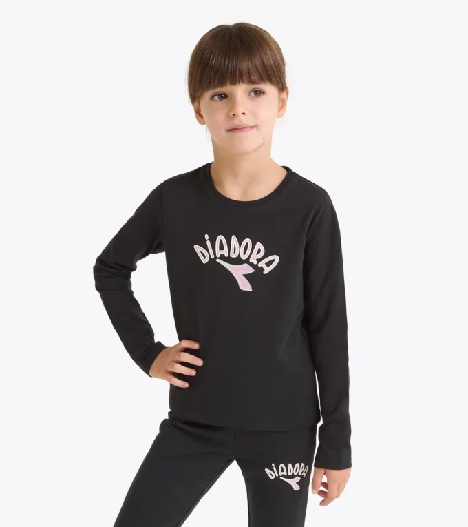 Jg. T-Shirt Ls Logo Maglia a maniche lunghe – Ragazza