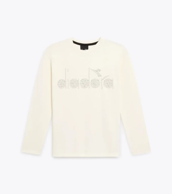 Jg. T-Shirt Ls Rhinestone Maglietta a maniche lunghe – Bambina