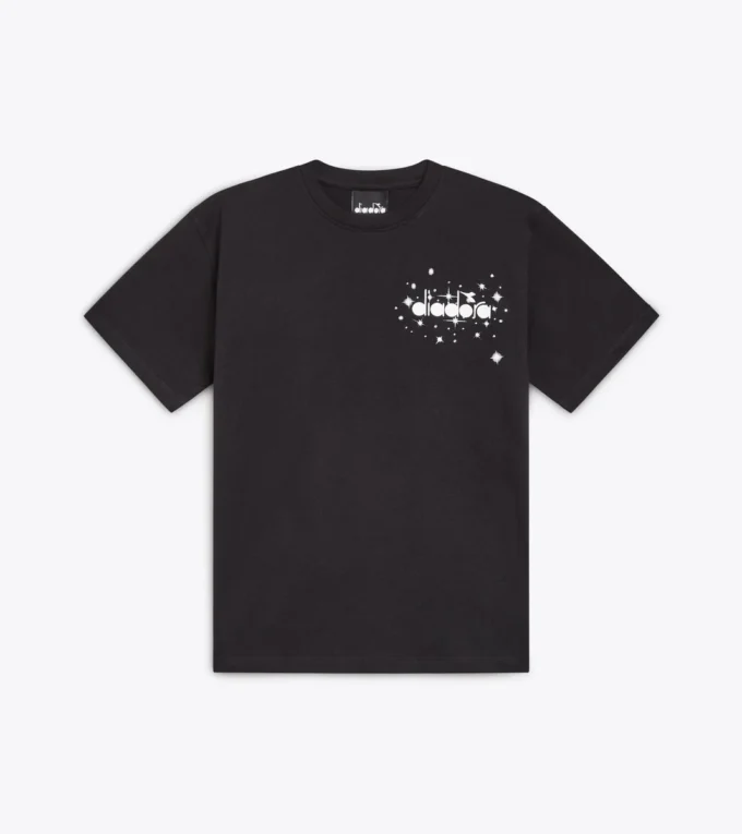 Jg.T-Shirt Ss Fregio Stars T-shirt in cotone – Bambina