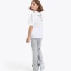 Jg.T-Shirt Ss Fregio Stars T-shirt in cotone – Bambina