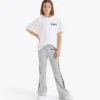 Jg.T-Shirt Ss Fregio Stars T-shirt in cotone – Bambina