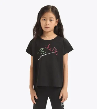 Jg. T-Shirt Ss Graffiti T-shirt in cotone – Bambina