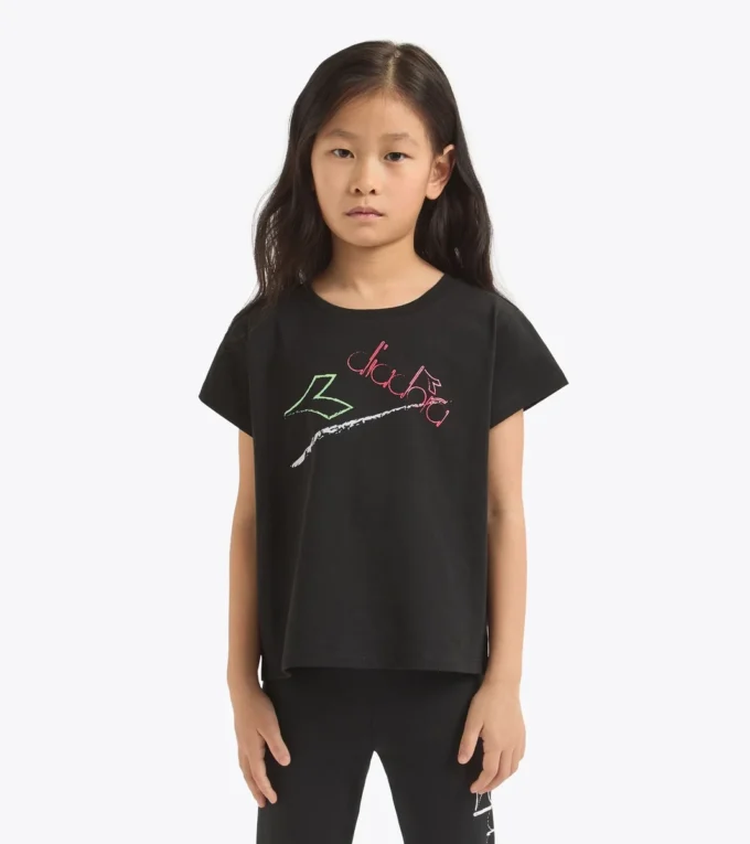 Jg. T-Shirt Ss Graffiti T-shirt in cotone – Bambina