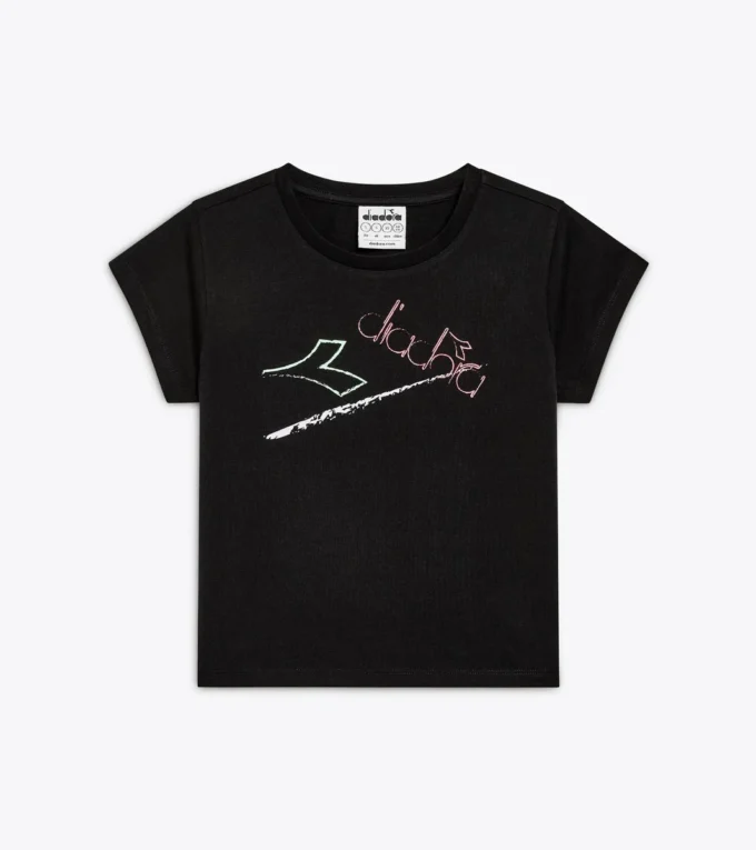 Jg. T-Shirt Ss Graffiti T-shirt in cotone – Bambina