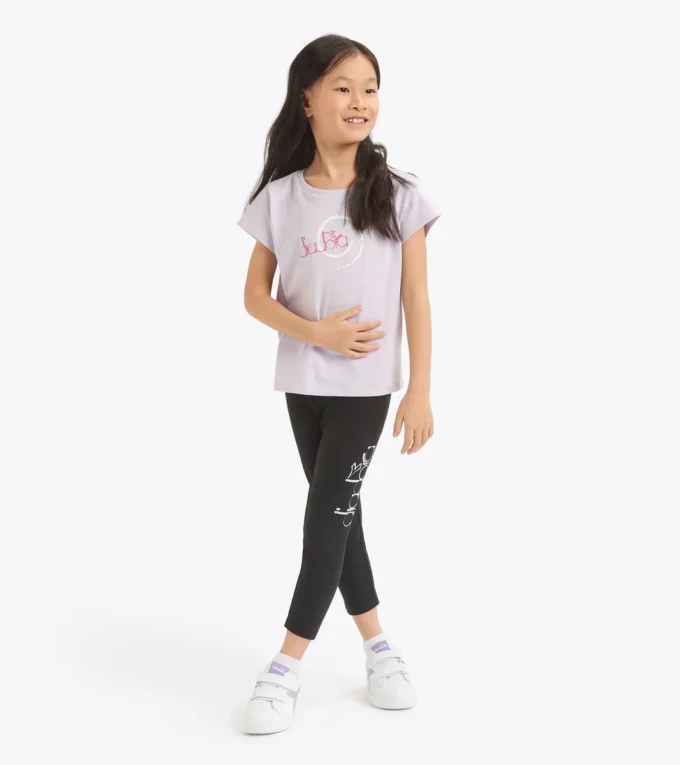 Jg. T-Shirt Ss Graffiti T-shirt in cotone – Bambina