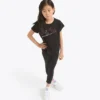 Jg. T-Shirt Ss Graffiti T-shirt in cotone – Bambina