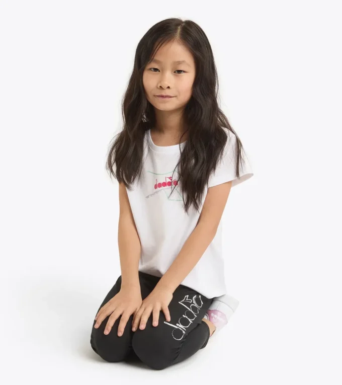 Jg. T-Shirt Ss Graffiti T-shirt in cotone – Bambina