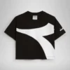 Jg.T-Shirt Ss Power Logo T-shirt sportiva in cotone – Bambina