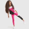 Jg.T-Shirt Ss Power Logo T-shirt sportiva in cotone – Bambina