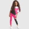 Jg.T-Shirt Ss Power Logo T-shirt sportiva in cotone – Bambina