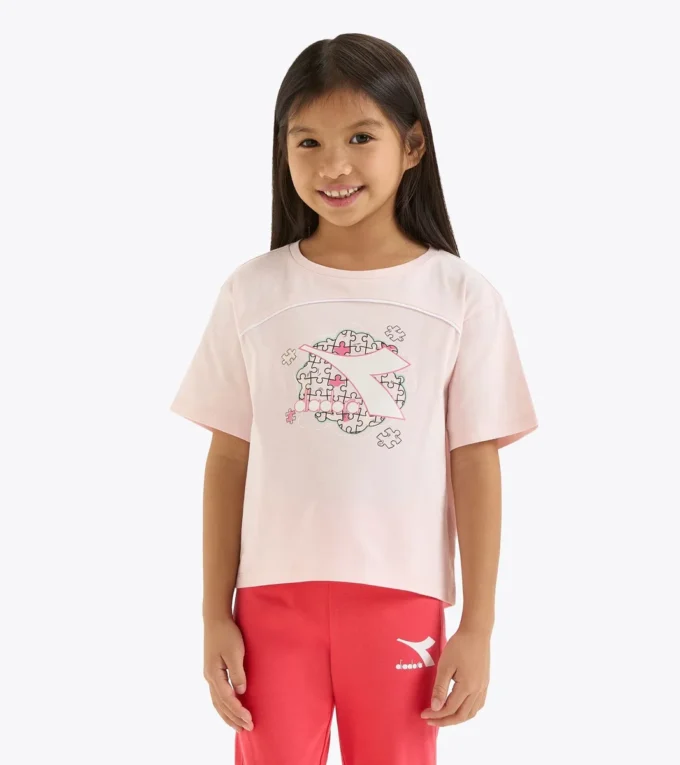 Jg. T-shirt Ss Puzzles T-shirt – Ragazza