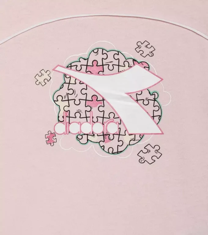Jg. T-shirt Ss Puzzles T-shirt – Ragazza