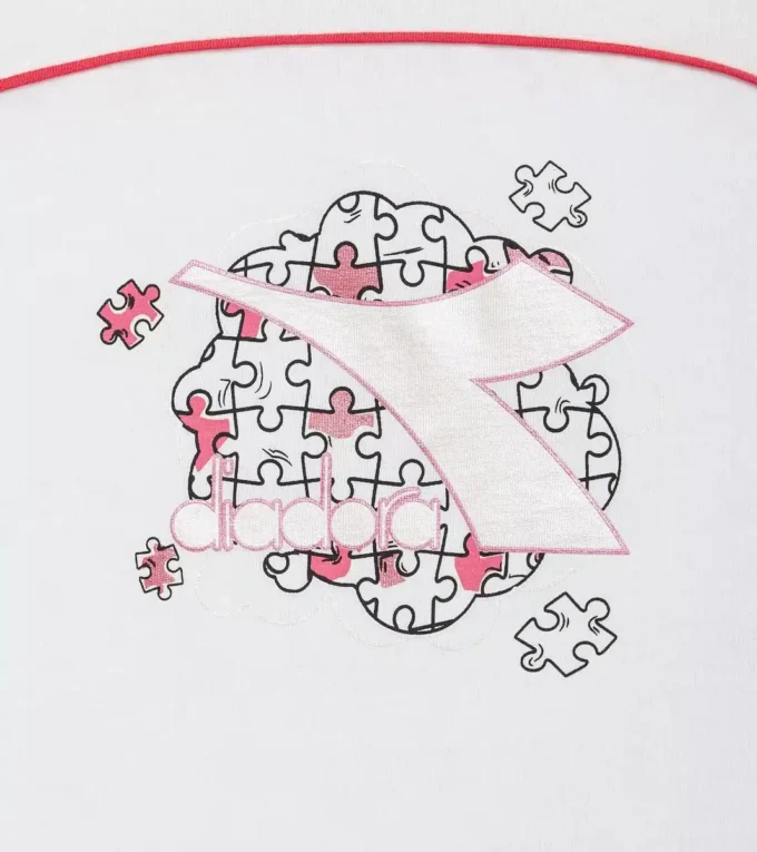 Jg. T-shirt Ss Puzzles T-shirt – Ragazza