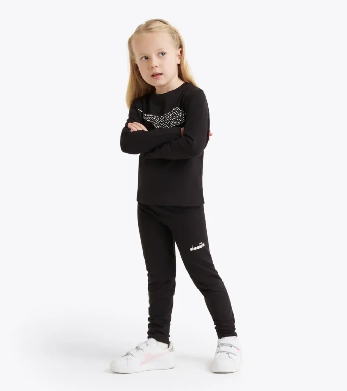 Jg. T-Shirt Ss Rhinestone Td Maglietta sportiva – Bambina