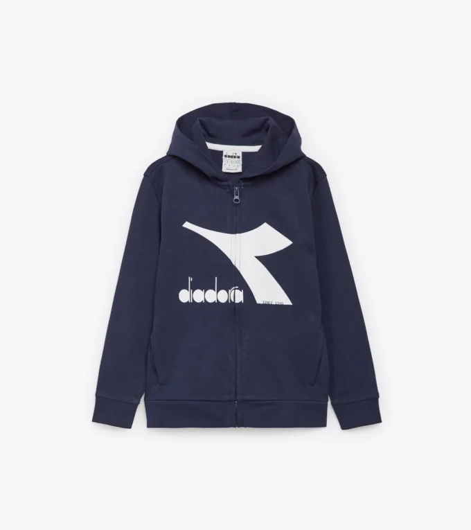 Ju.Hoodie Fz Felpa con cappuccio e zip integrale – Bambini