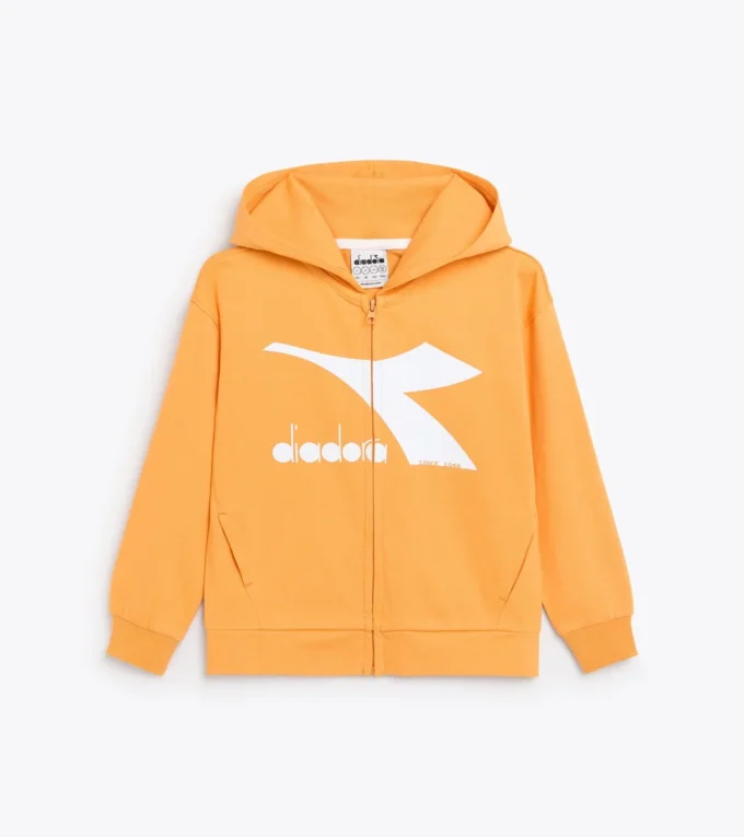 Ju.Hoodie Fz Felpa con cappuccio e zip integrale – Bambini