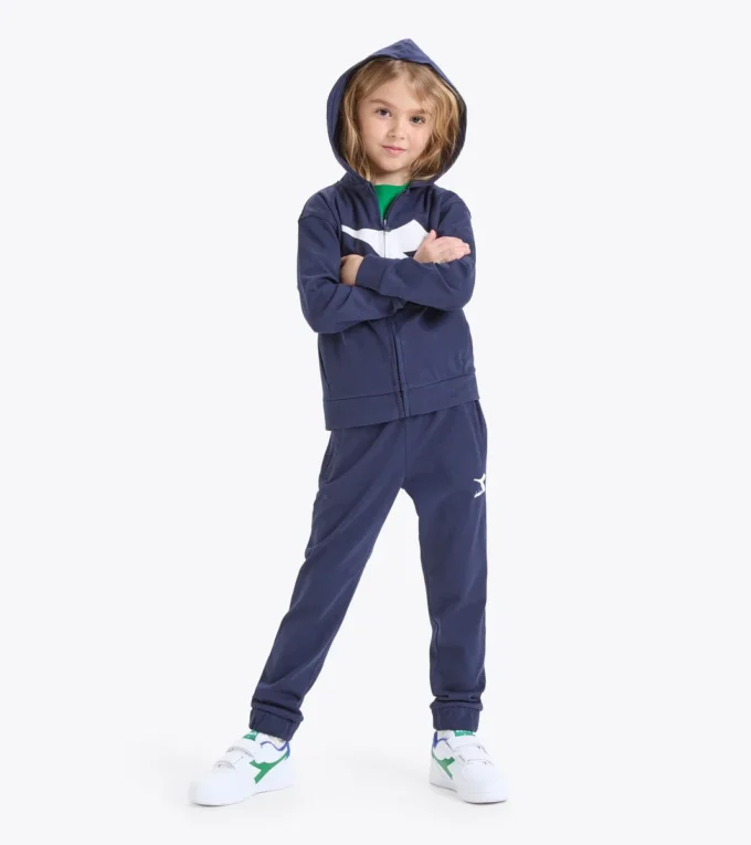 Ju.Hoodie Fz Felpa con cappuccio e zip integrale – Bambini