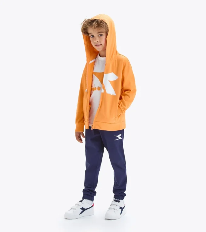 Ju.Hoodie Fz Felpa con cappuccio e zip integrale – Bambini