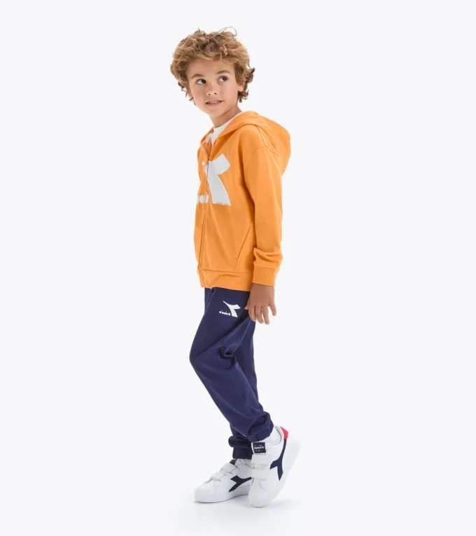 Ju.Hoodie Fz Felpa con cappuccio e zip integrale – Bambini