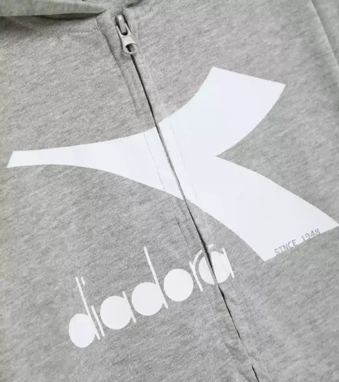 Ju.Hoodie Fz Felpa con cappuccio e zip integrale – Bambini