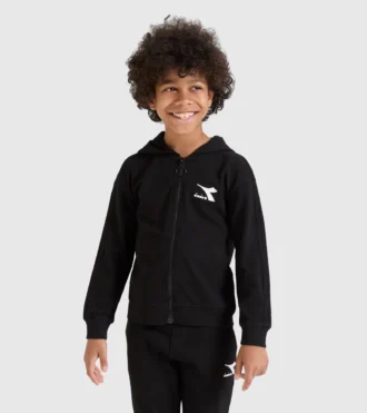 Ju. Hoodie Fz Rainbow Felpa sportiva in cotone Junior – Unisex
