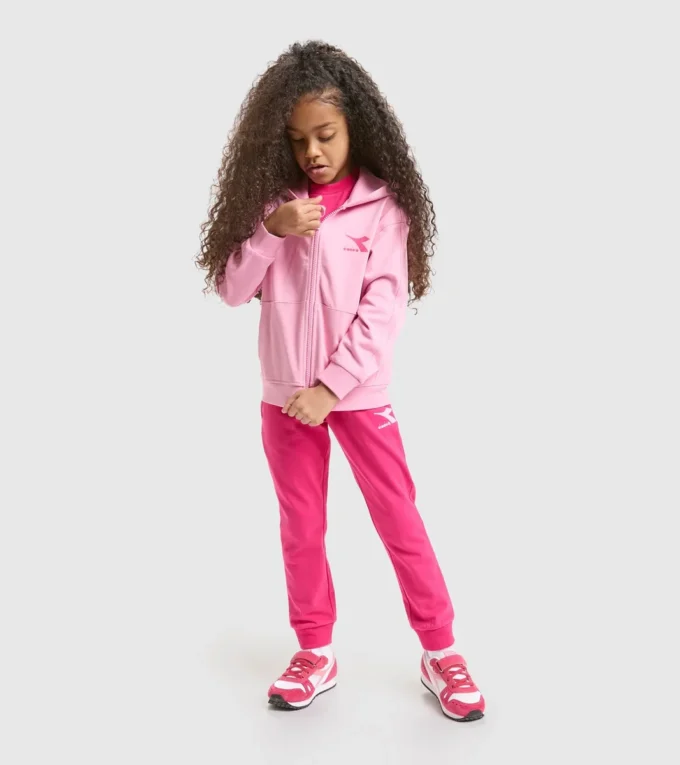Ju. Hoodie Fz Rainbow Felpa sportiva in cotone Junior – Unisex