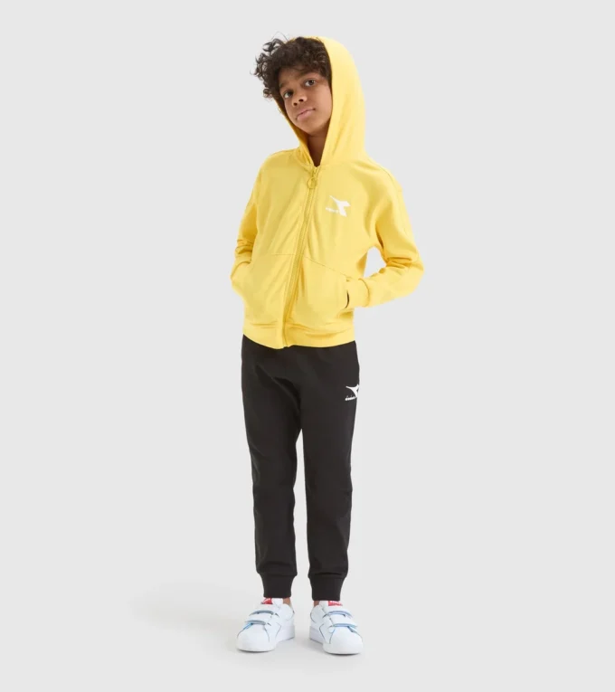 Ju. Hoodie Fz Rainbow Felpa sportiva in cotone Junior – Unisex