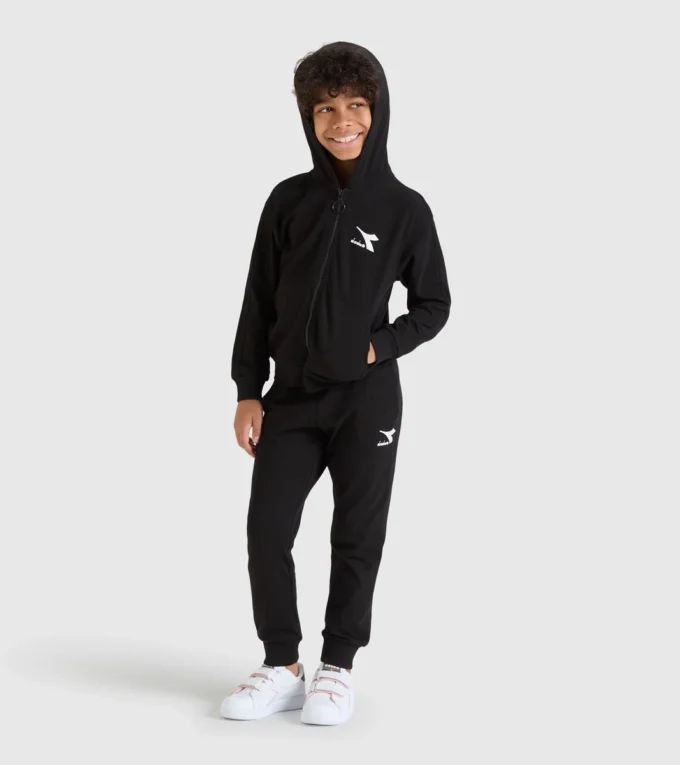 Ju. Hoodie Fz Rainbow Felpa sportiva in cotone Junior – Unisex