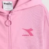 Ju. Hoodie Fz Rainbow Felpa sportiva in cotone Junior – Unisex