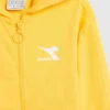 Ju. Hoodie Fz Rainbow Felpa sportiva in cotone Junior – Unisex