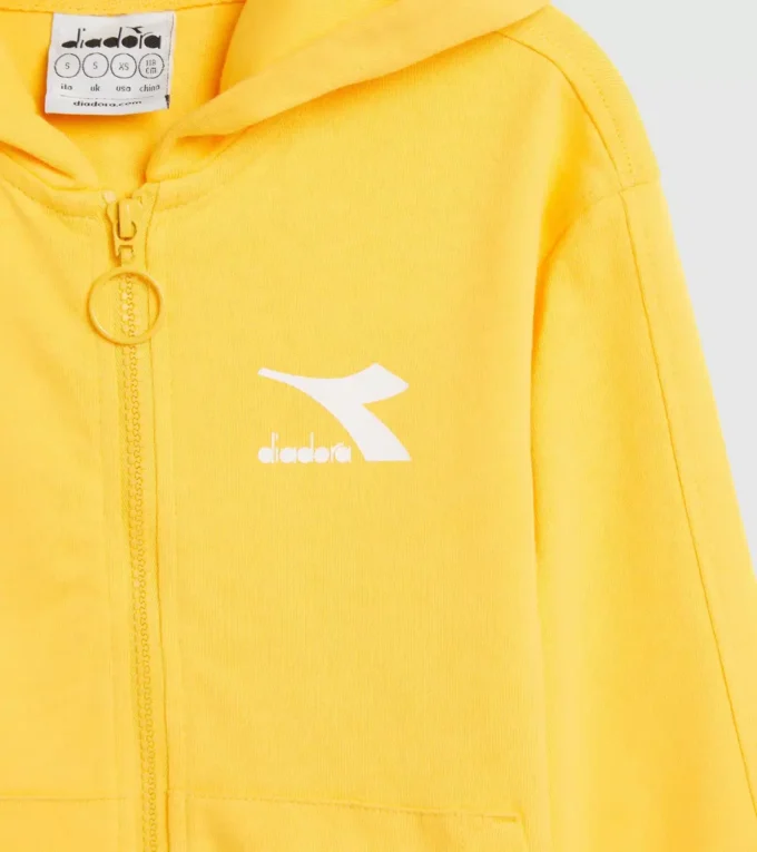 Ju. Hoodie Fz Rainbow Felpa sportiva in cotone Junior – Unisex