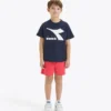Ju. Set Ss Core Set sportivo – T-shirt e pantaloncini – Unisex – Ragazzi e ragazze