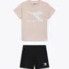 Ju. Set Ss Core Set sportivo – T-shirt e pantaloncini – Unisex – Ragazzi e ragazze