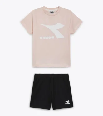 Ju. Set Ss Core Set sportivo – T-shirt e pantaloncini – Unisex – Ragazzi e ragazze