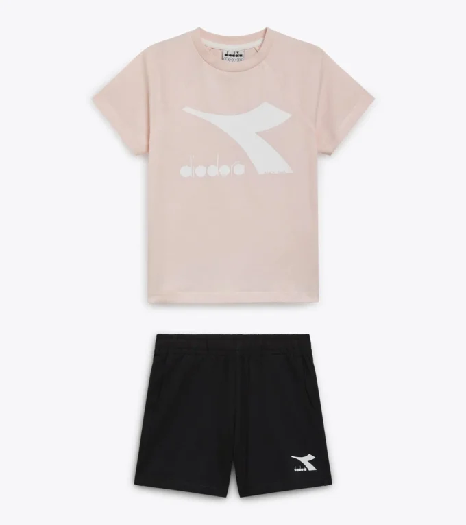 Ju. Set Ss Core Set sportivo – T-shirt e pantaloncini – Unisex – Ragazzi e ragazze