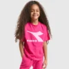 Ju.T-Shirt Ss Bl Rainbow Junior T-shirt in cotone – Unisex
