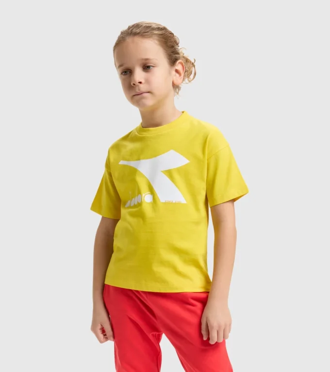 Ju.T-Shirt Ss Bl Rainbow Junior T-shirt in cotone – Unisex