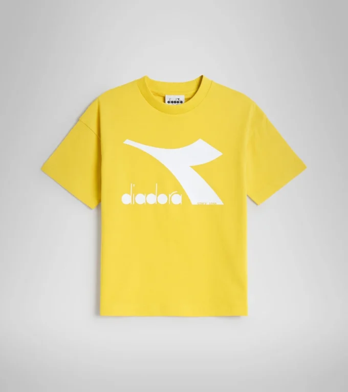 Ju.T-Shirt Ss Bl Rainbow Junior T-shirt in cotone – Unisex