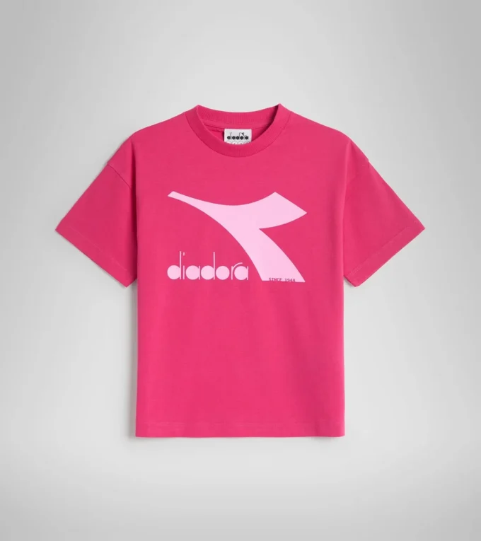 Ju.T-Shirt Ss Bl Rainbow Junior T-shirt in cotone – Unisex