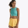L. Crop Top Run Top da corsa aderente
