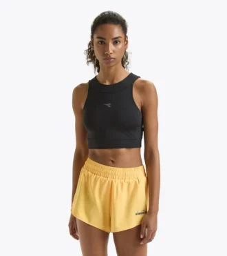 L. Crop Top Run Top da corsa aderente