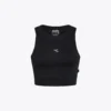 L. Crop Top Run Top da corsa aderente