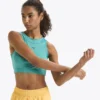 L. Crop Top Run Top da corsa aderente