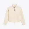 L. Felpa 1/2 Zip Athl. Logo Felpa con mezza zip