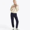 L. Felpa 1/2 Zip Athl. Logo Felpa con mezza zip