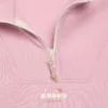 L. Felpa 1/2 Zip Athl. Logo Felpa con mezza zip