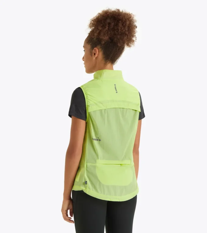 L. Gilet ripiegabile Gilet da corsa ripiegabile e antivento